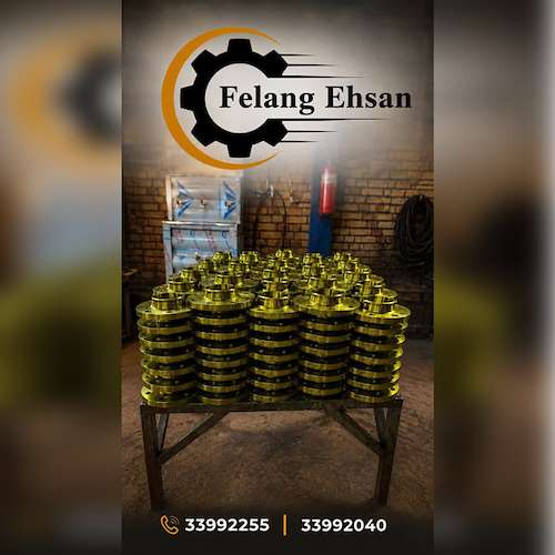 تولید کننده فلنج فولادی گلودار PN16